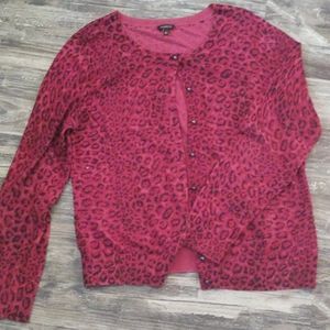 Leopard print sweater